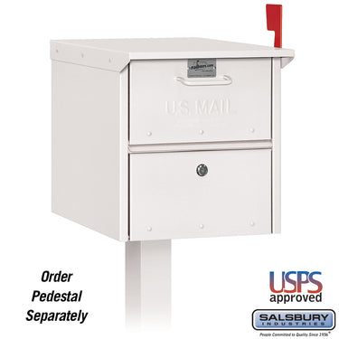 Roadside Mailbox - White
